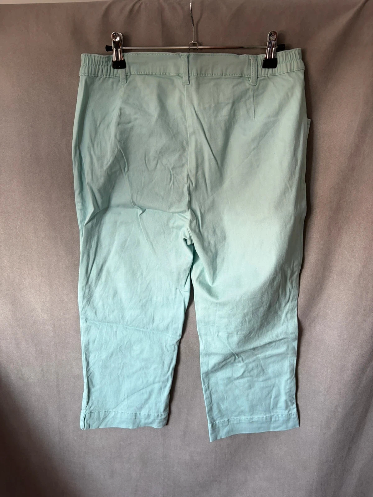 Pantacourt damart taille 42 turquoise – photo 3